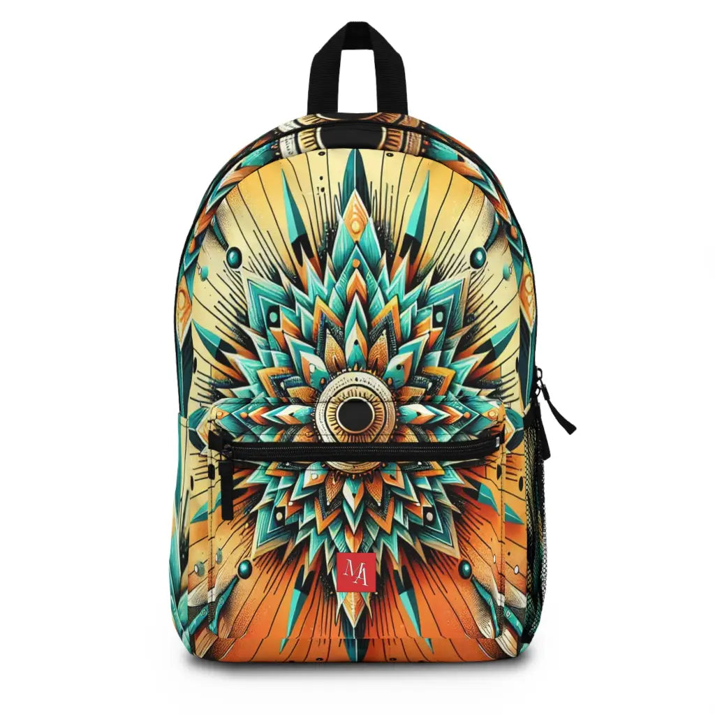 Starburst Mandala Backpack One size Bags