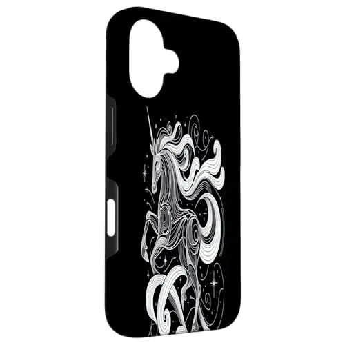 Stellar Grace: The Cosmic Unicorn Case (iPhone Select