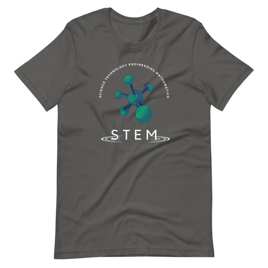 STEM Short-sleeve unisex t-shirt - Asphalt / S - T-Shirt