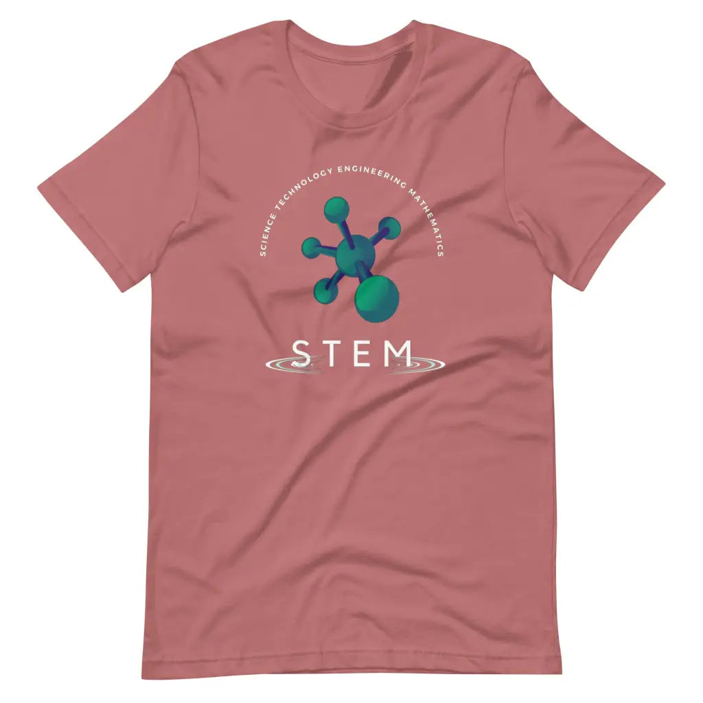 STEM Short-sleeve unisex t-shirt - Mauve / S - T-Shirt