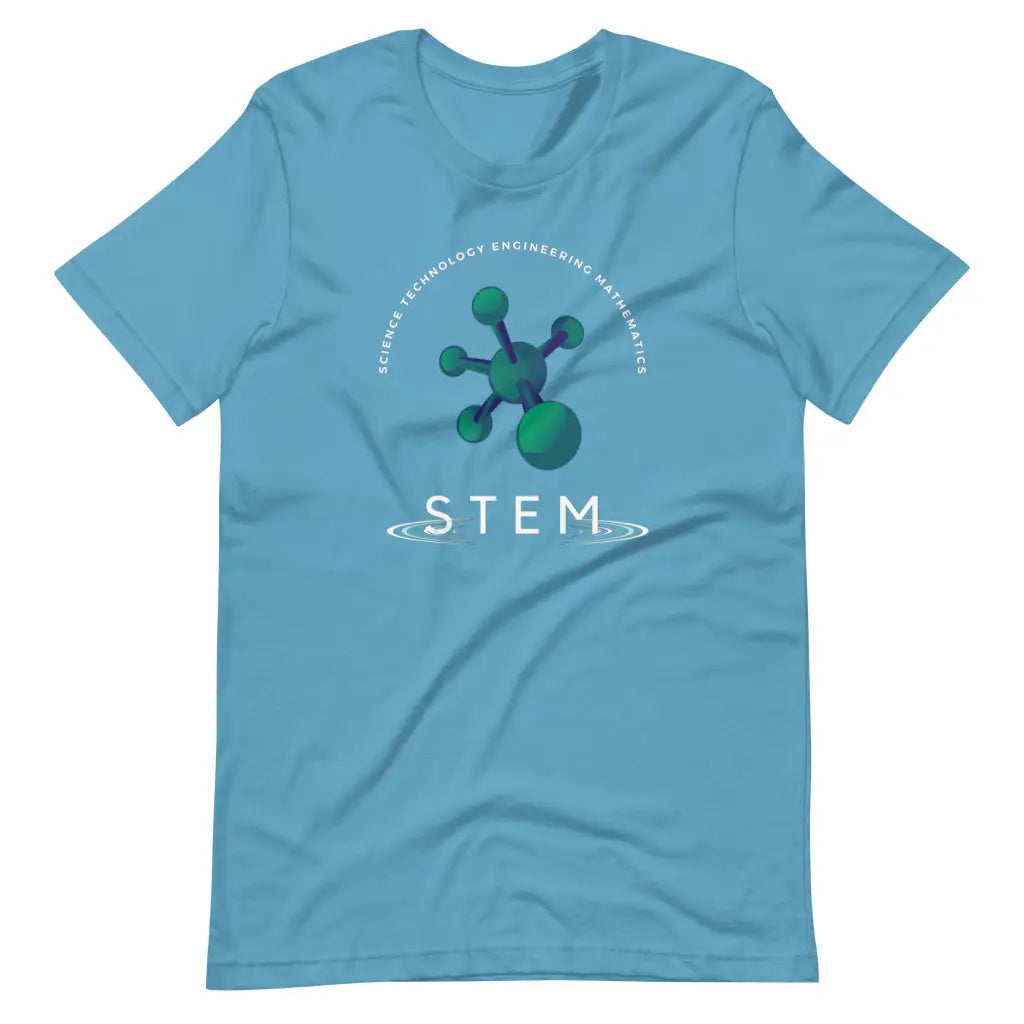 STEM Short-sleeve unisex t-shirt - Ocean Blue / S - T-Shirt