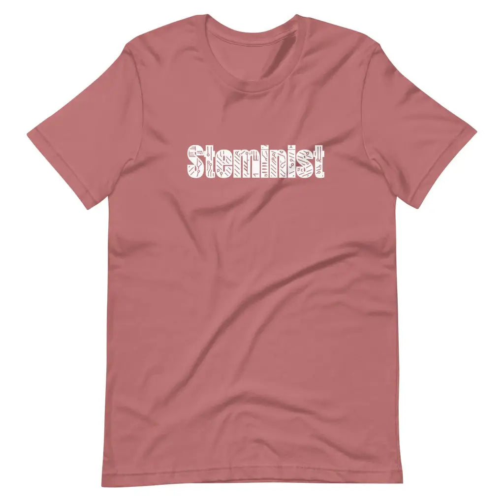 Steminist Short-sleeve unisex t-shirt - Mauve / S - T-Shirt