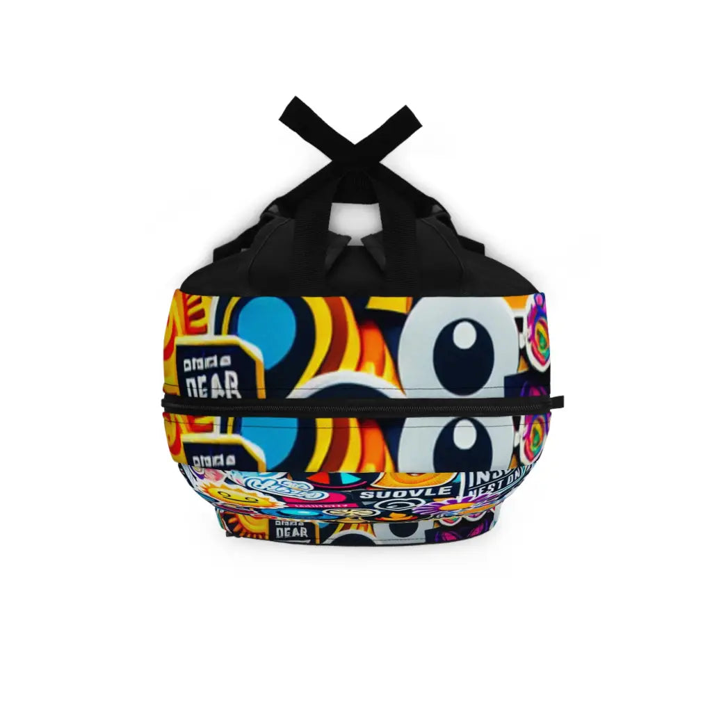 Sticker Collage Extravaganza Backpack One size Bags