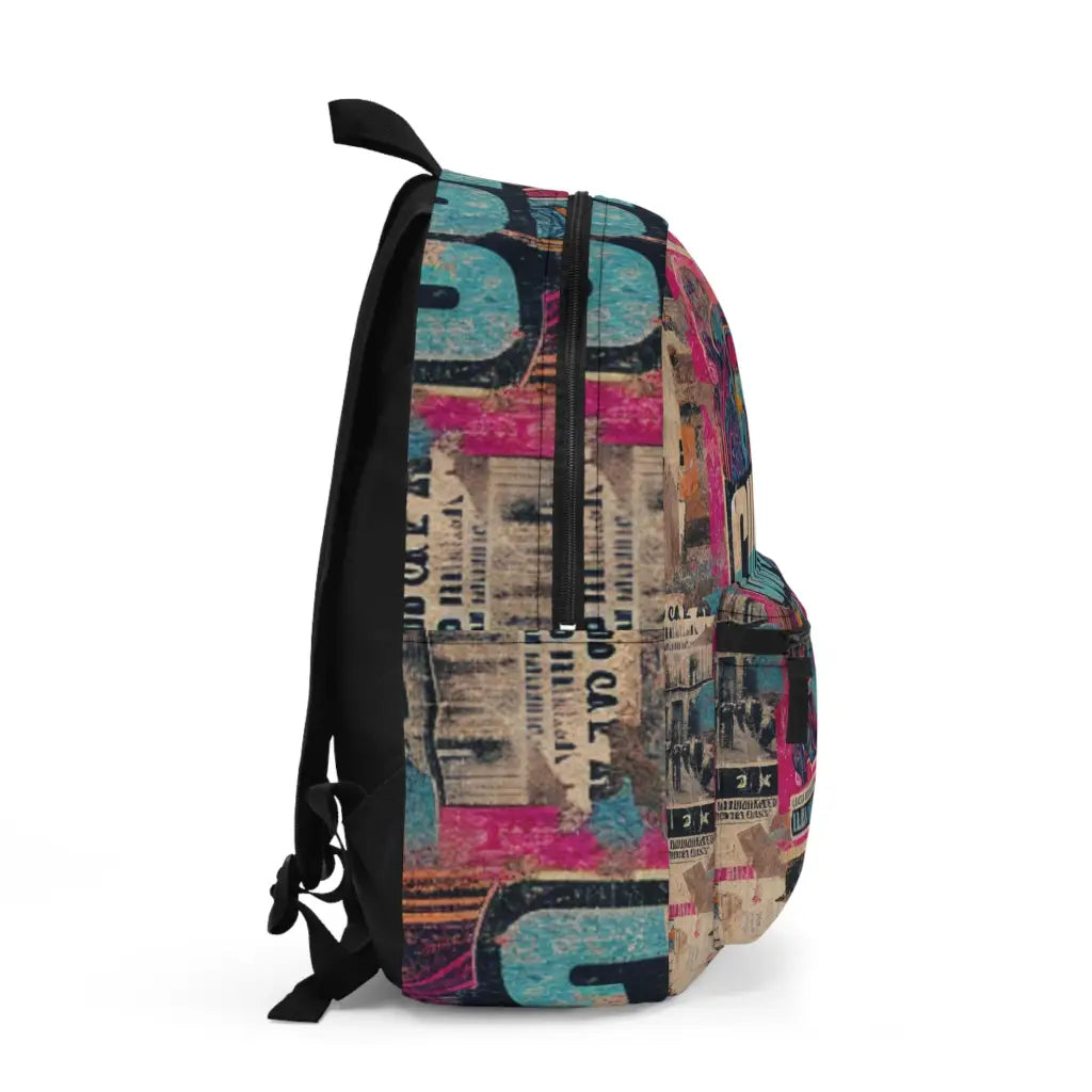 Street Art Display in the City Backpack One size Bags