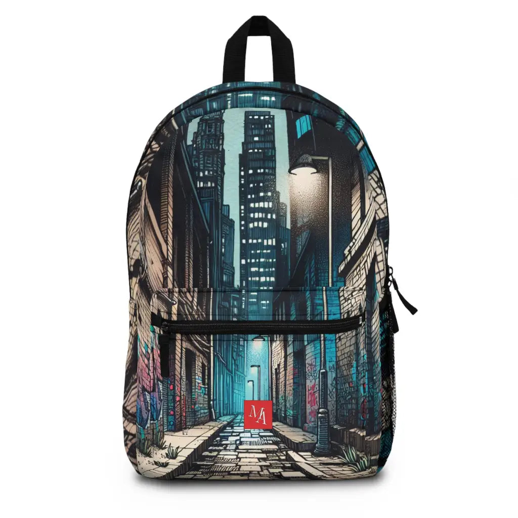 Street Art Nocturne Backpack One size Bags