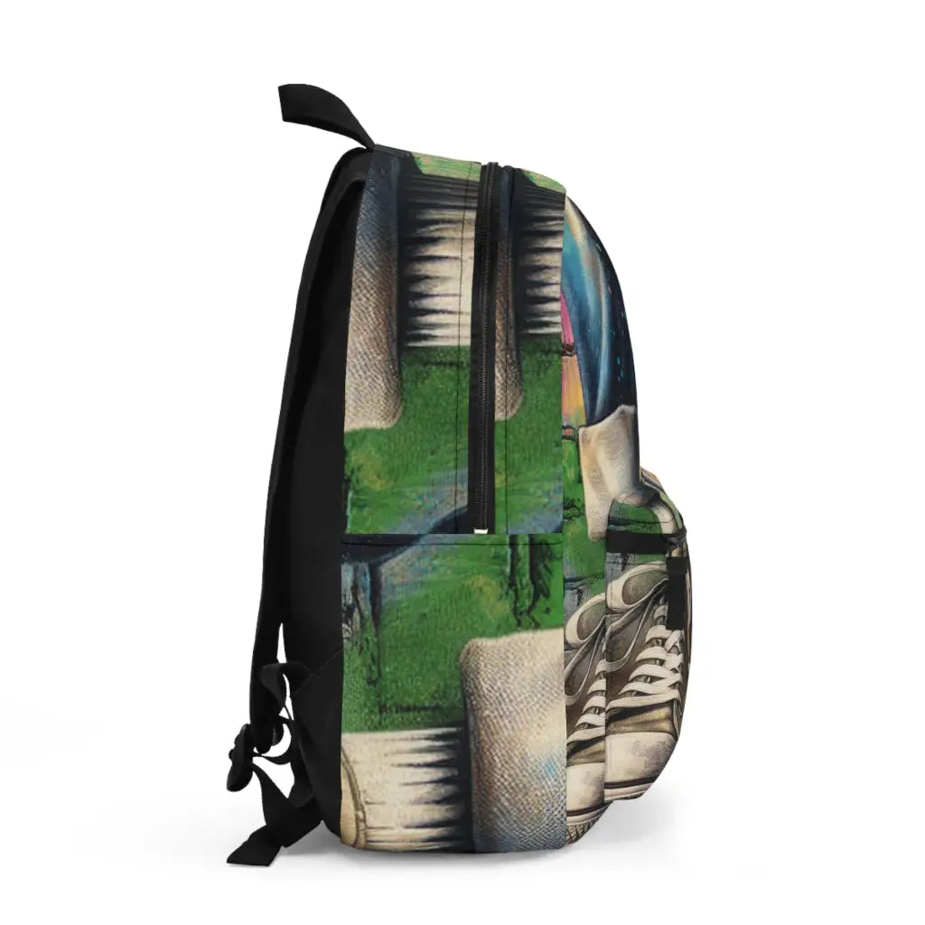 Street Art Sneakers Adventure Backpack One size Bags