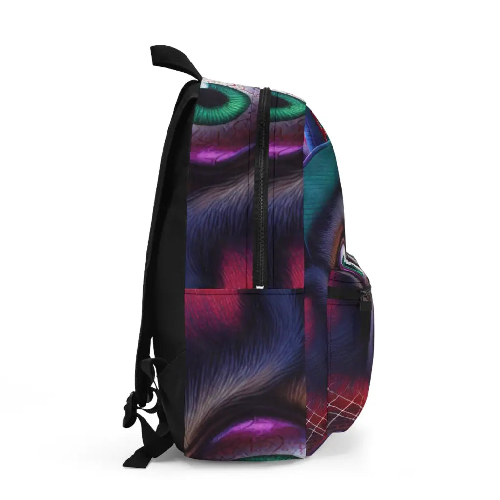 Street Art Vibes Illuminate the Night Backpack One size Bags