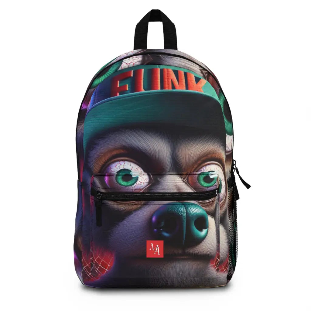 Street Art Vibes Illuminate the Night Backpack One size Bags