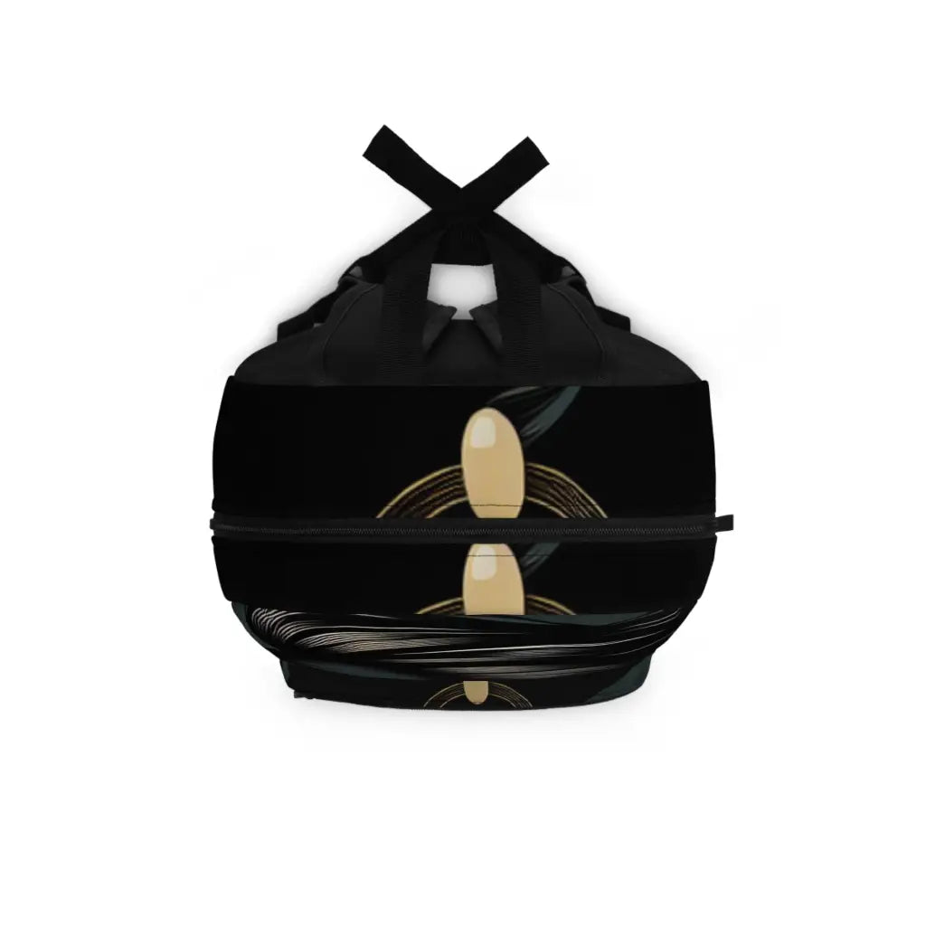 Stripes and Silhouette Backpack One size Bags