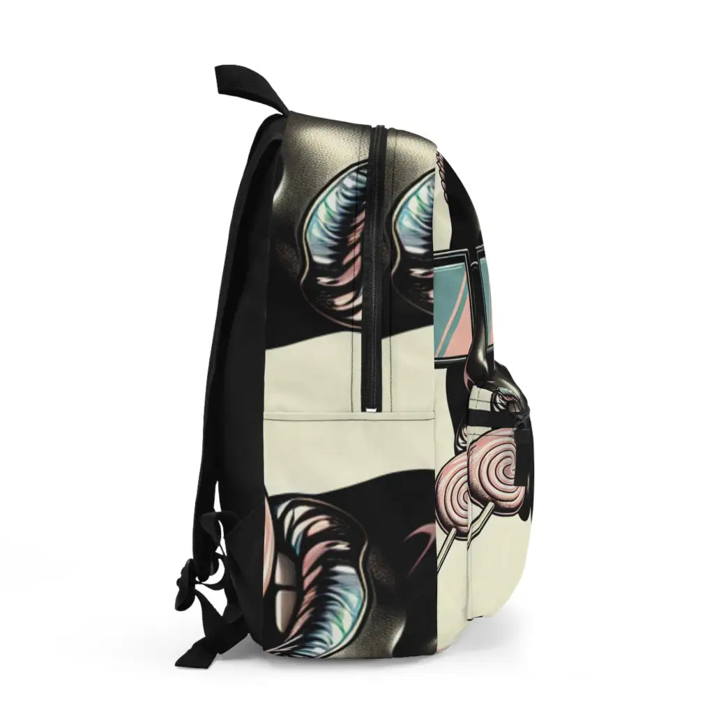 Stylish Attitude in Patterns Backpack One size Bags