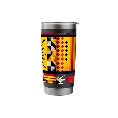 Sunburst Tapestry: Tribal Geometric Patterns Stainless