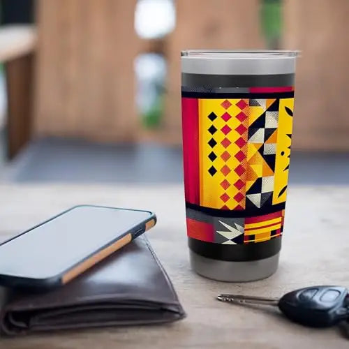 Sunburst Tapestry: Tribal Geometric Patterns Stainless