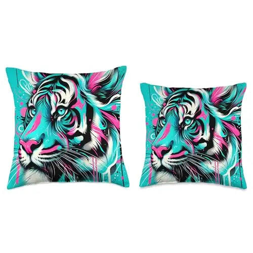 Sunburst Tapestry: Tribal Geometric Patterns Throw Pillow