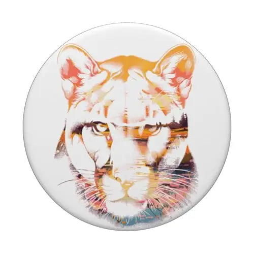 Sundown Stalker: Panther in the Wild PopSockets Swappable