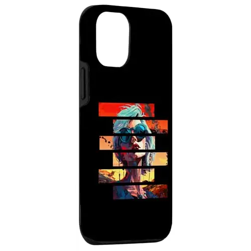Sunset Rebellion: Fragmented Vibes Case (iPhone Select