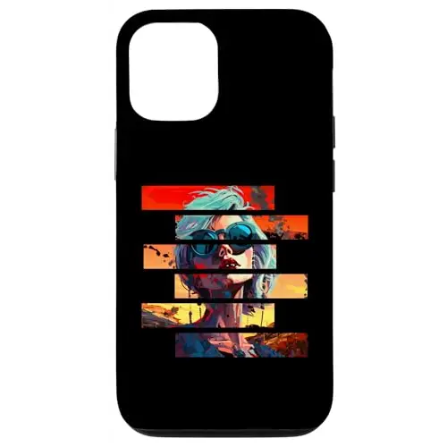 Sunset Rebellion: Fragmented Vibes Case (iPhone Select