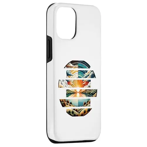 Sunset Serenity: Nature’s Tranquil Scene Case (iPhone