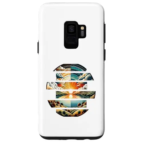 Sunset Serenity: Nature’s Tranquil Scene Case (Galaxy S9
