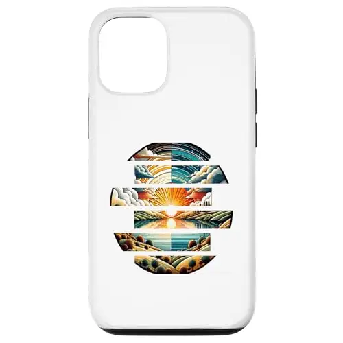Sunset Serenity: Nature’s Tranquil Scene Case (iPhone
