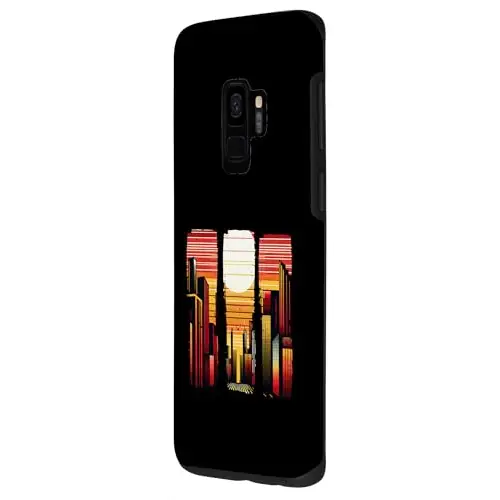 Sunset Skyline Symphony Vibrant City Horizon Case (Galaxy