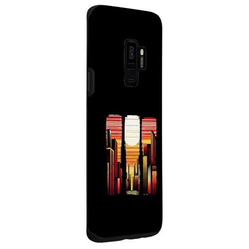 Sunset Skyline Symphony Vibrant City Horizon Case (Galaxy