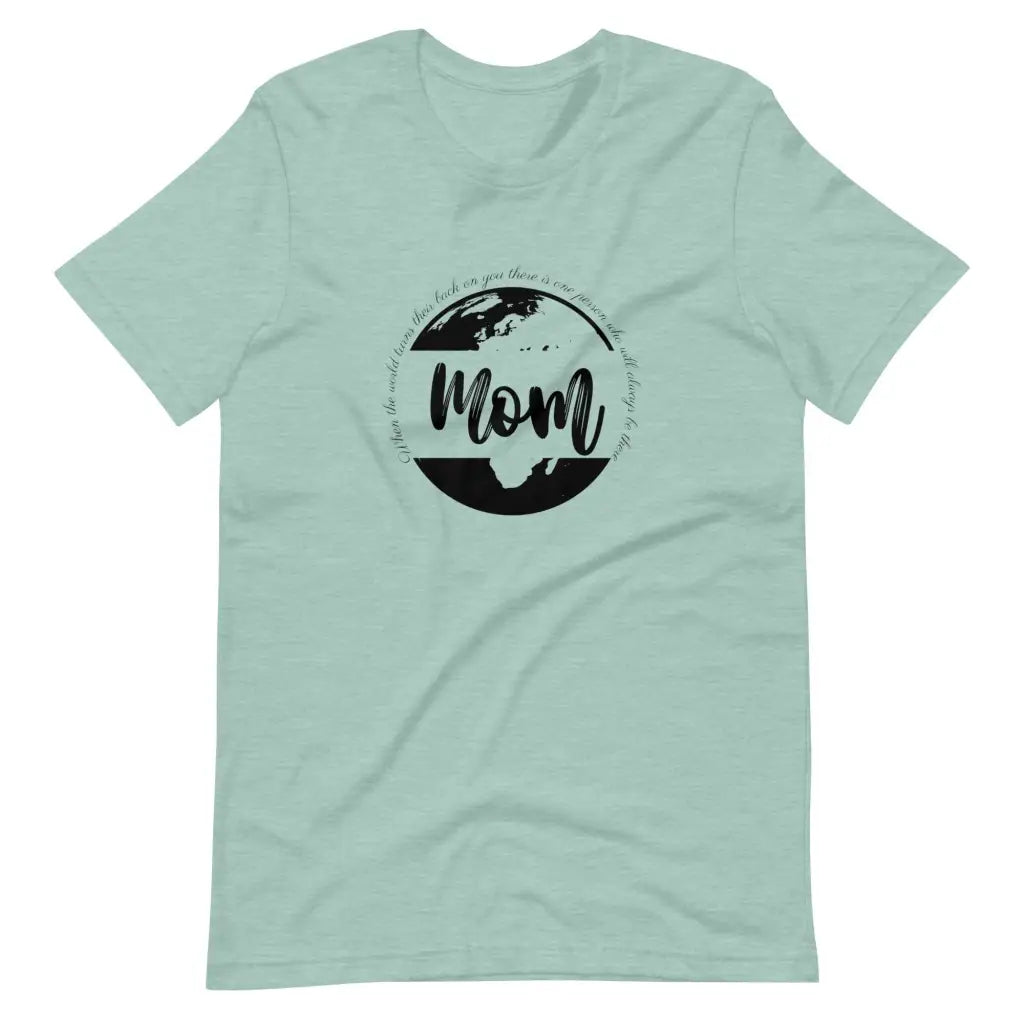 Supportive Mom Tee Short-sleeve unisex t-shirt - Heather