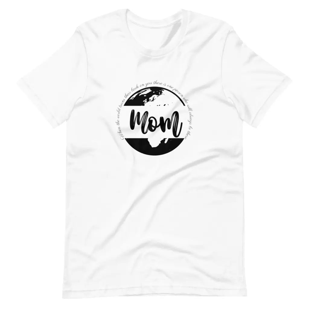 Supportive Mom Tee Short-sleeve unisex t-shirt - White / S