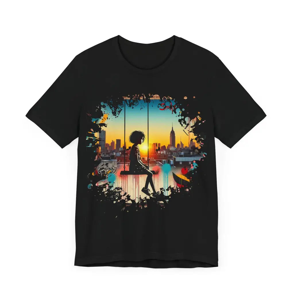 Swinging at Daybreak - Jersey Short Sleeve Tee - T-Shirt