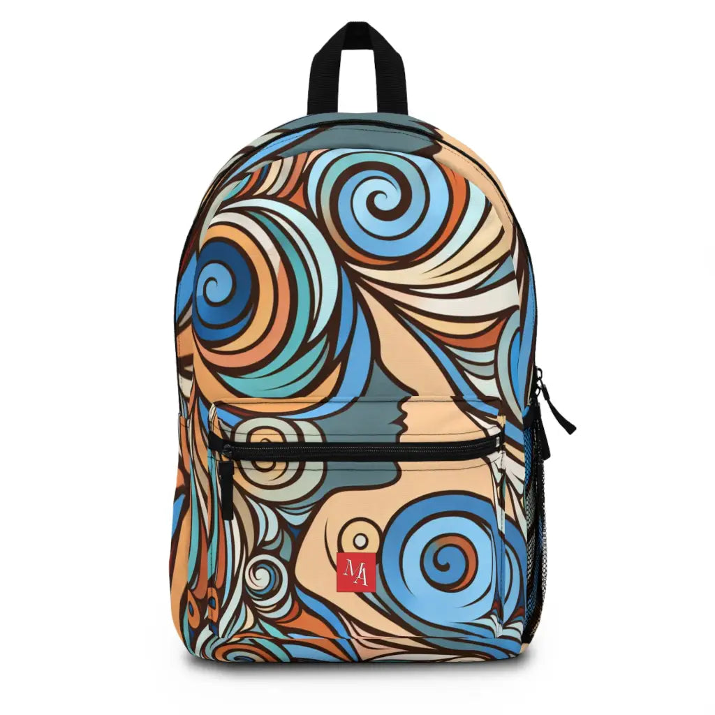 Swirl of the Mind Backpack One size Bags
