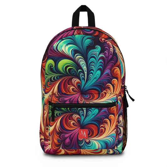 Swirling Colors Cascade Backpack One size Bags
