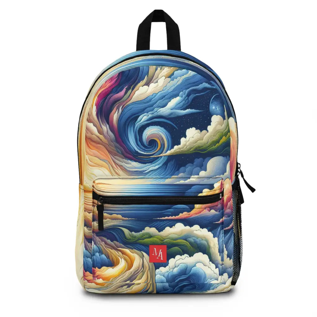 Swirling Creation Backpack One size Bags