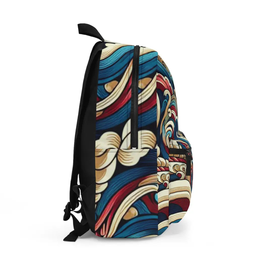 Swirling Currents of Creativity Backpack One size Bags