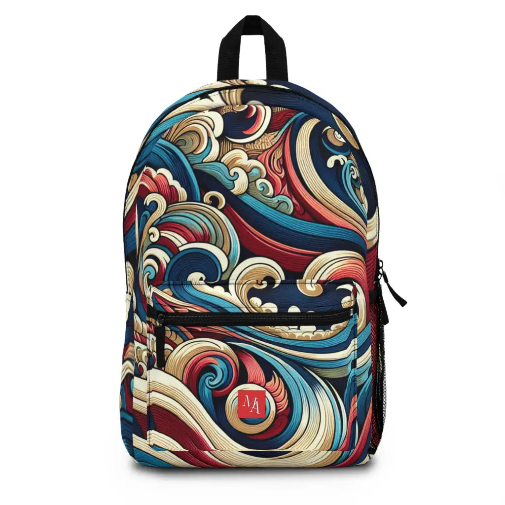 Swirling Currents of Creativity Backpack One size Bags