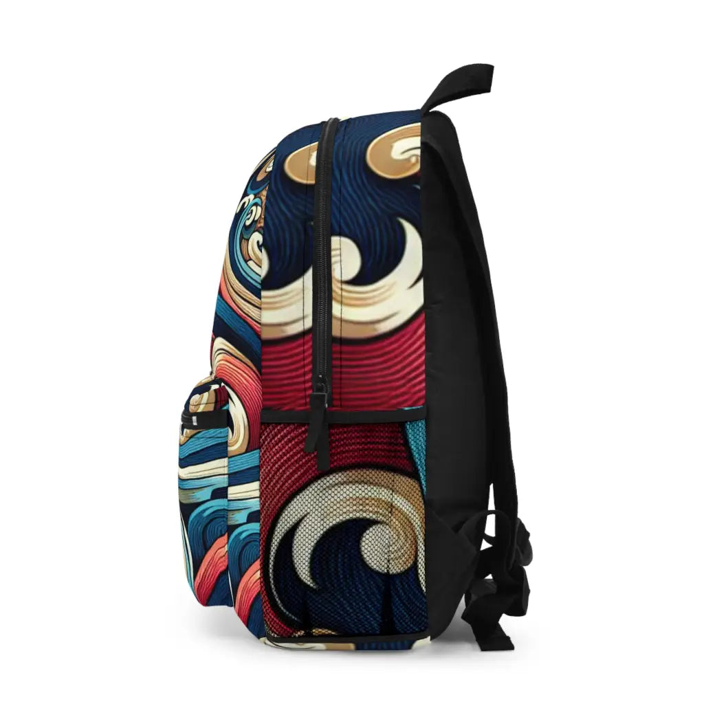 Swirling Currents of Creativity Backpack One size Bags