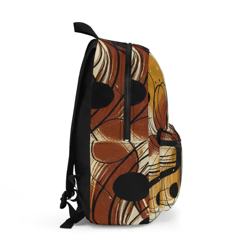Swirling Energies Canvas Backpack One size Bags