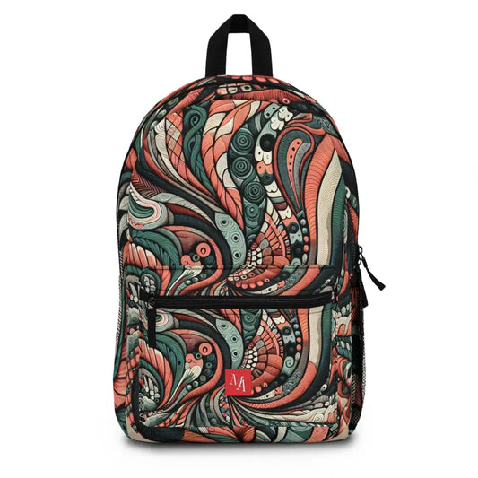 Swirling Illusions Backpack One size Bags
