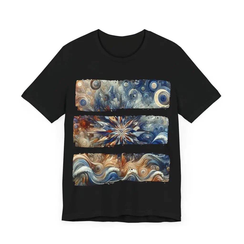 Swirling Illusions - Jersey Short Sleeve Tee - T-Shirt