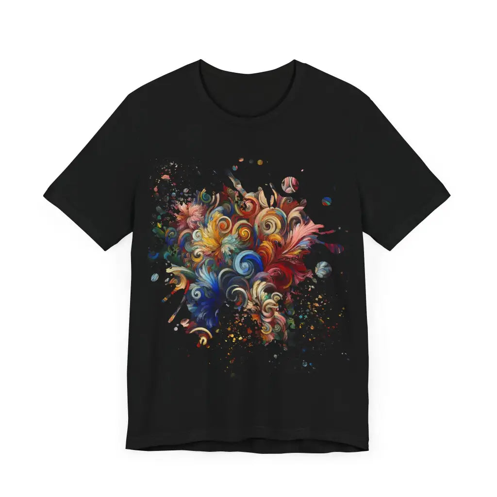 Swirling Melody - Jersey Short Sleeve Tee - T-Shirt