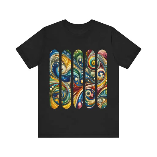 Swirling Melody of Pigments - Jersey Short Sleeve Tee