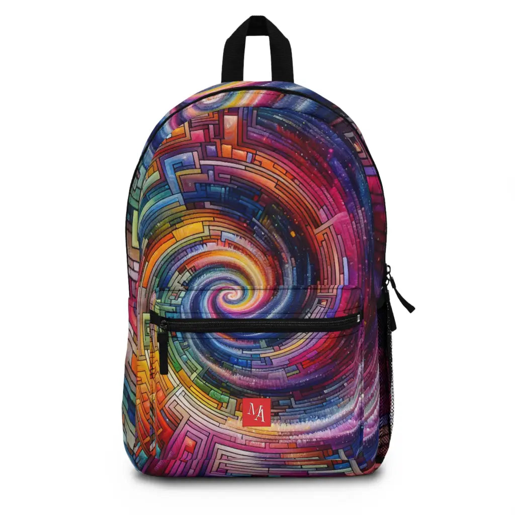 Swirling Mosaic of Wonder Backpack One size Bags
