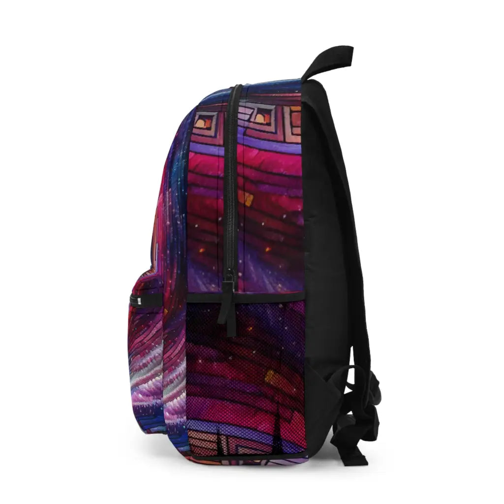 Swirling Mosaic of Wonder Backpack One size Bags