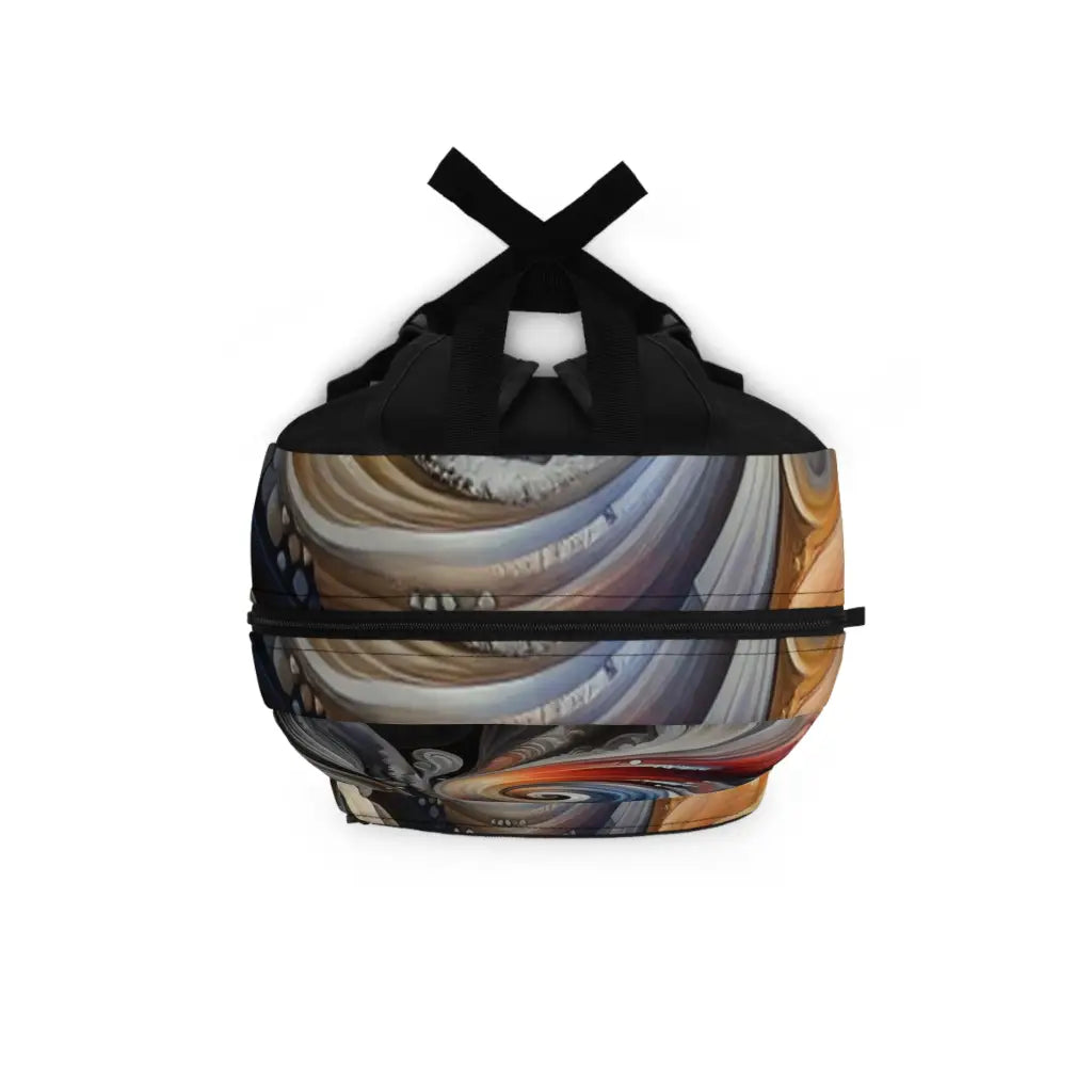 Swirling Palette of Colors Backpack One size Bags