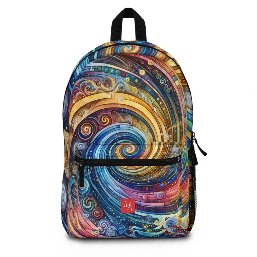 Swirling Spectrum Backpack One size Bags