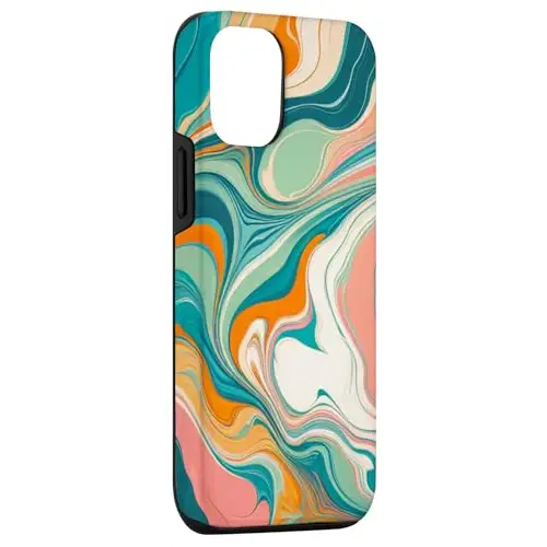 Swirling Symphony: Exploring Colors in Abstract Art Case
