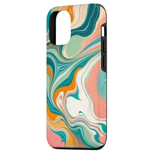 Swirling Symphony: Exploring Colors in Abstract Art Case