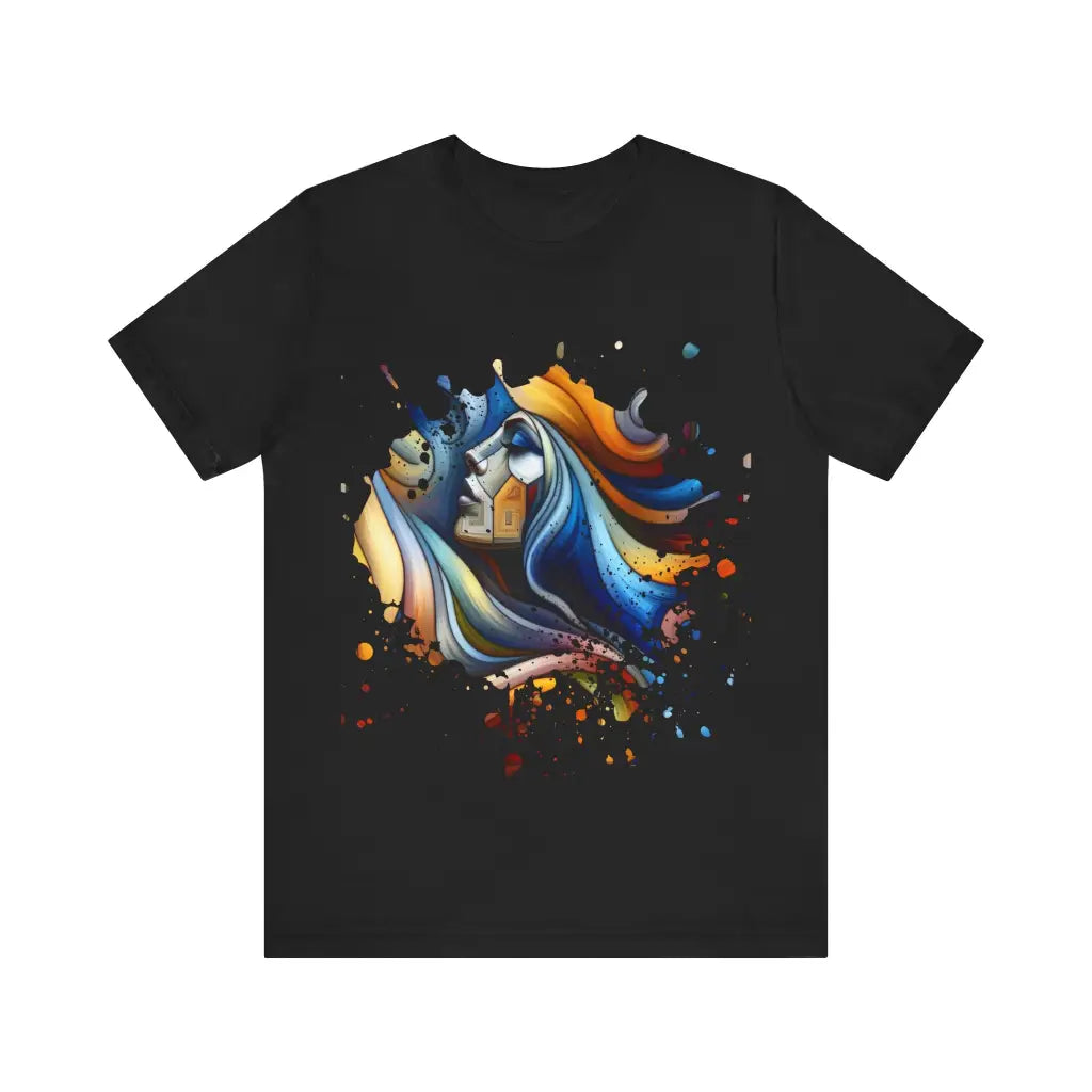 Swirling Thoughts Carousel - Jersey Short Sleeve Tee