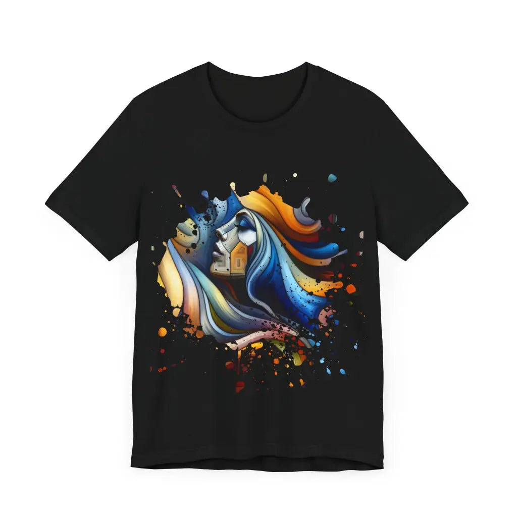 Swirling Thoughts Carousel - Jersey Short Sleeve Tee