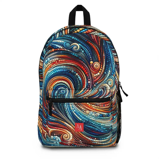 Swirling Tides Backpack One size Bags