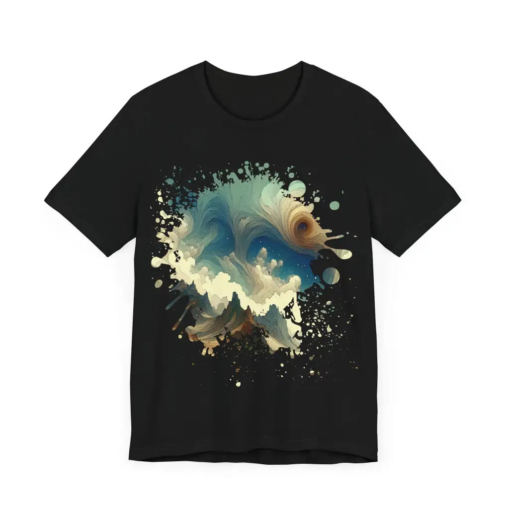 Swirling Vistas and Peaks - Jersey Short Sleeve Tee