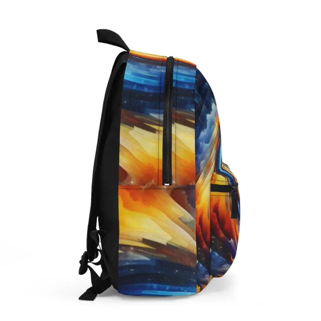 Swirling Vortex of Light and Shade Backpack One size Bags